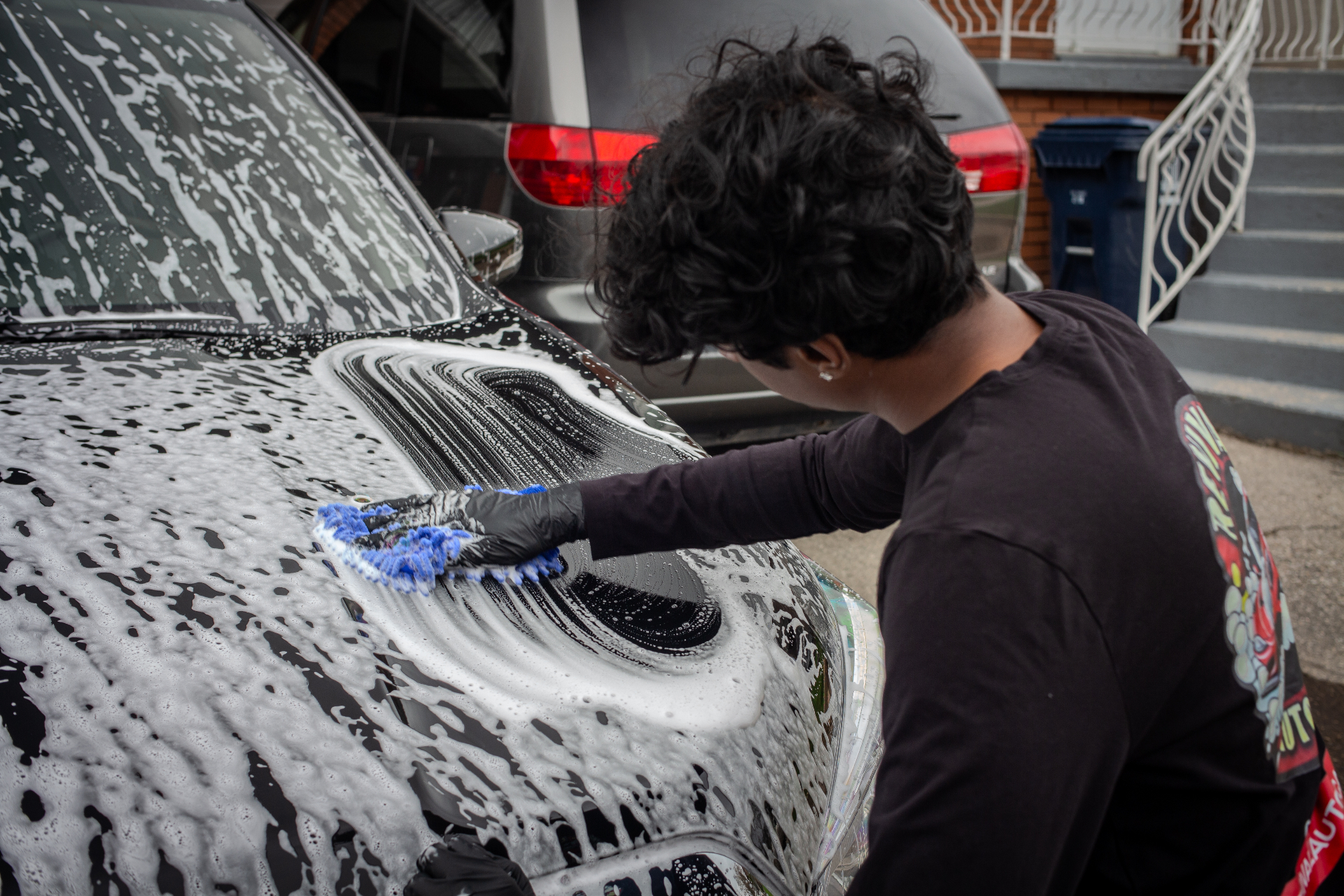 Revival Autocare car washing process mobile detailing service